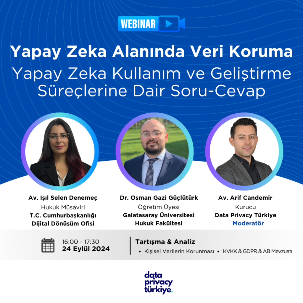 Yapay Zeka Alanında Veri Koruma: Kullanım ve Geliştirme Süreçlerine ...