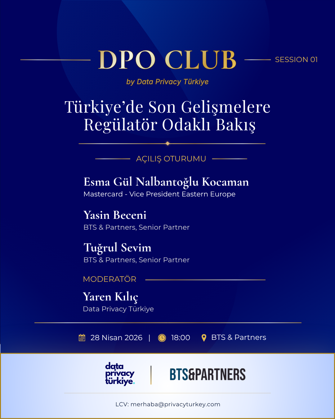 Data Privacy Türkiye DPO Cluv etkinlik
