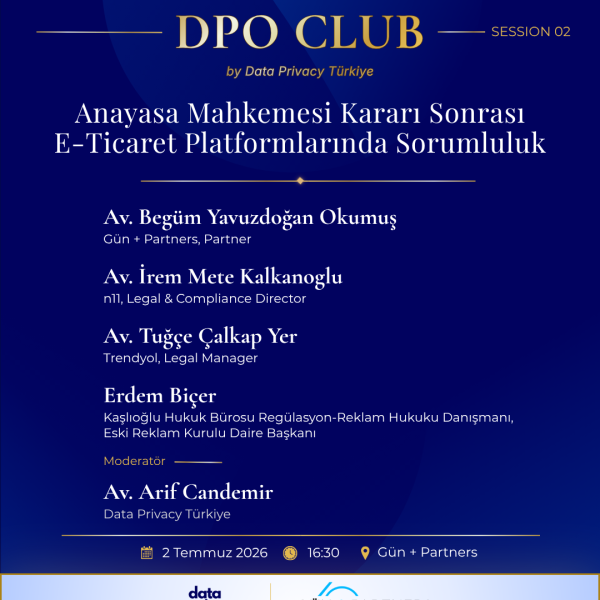 Anayasa Mahkemesi Kararı Sonrası ETicaret Platformlarında Sorumluluk DPO Club